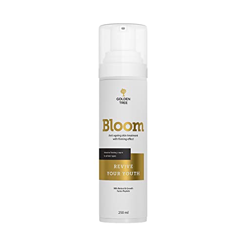 Golden Tree Bloom Feuchtigkeitscreme – Anti-Aging-Creme – Anti-Falten-Körpercreme, die das Kollagen- und Elastinlevel erhöht – verbessertes Hautvolumen – strafft, hydratisiert und verjüngt die Haut