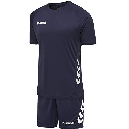 hummel Herren Ensemble Promo Set Track Suit, bleu Marine, XL EU, 205870
