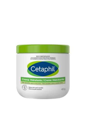 Cetaphil Feuchtigkeitscreme für Trockene Haut, Komplexe Epidermale Erneuerung, Frei von Parabenen, 453 g