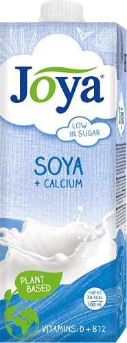 JOYA Soja Drink Natur & Calcium 10er Pack (10 x 1l) I ohne Zuckerzusatz, laktosefrei I Plantbased I pflanzlicher Drink
