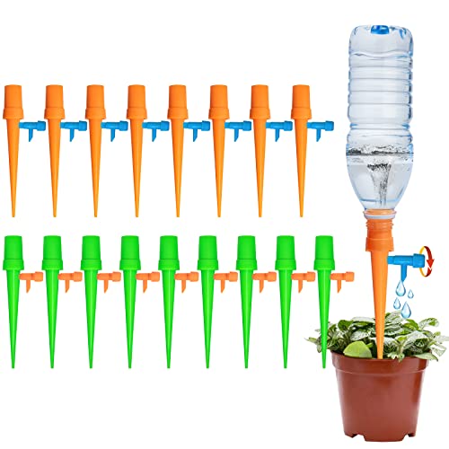 Bewässerungssystem Automatische Bewässerung Set- BANRIN 15PCS automatische Bewässerungsgeräte 20.5mm-28mm Bewässerungsspitzen Für Garten, Pflanzen, Blumen, Kübelpflanzen und Urlaub