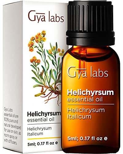 Gya Labs Reines ätherisches Weihrauchöl gegen Schmerzen – 100% natürliches Weihrauchöl in therapeutischer Qualität für die Haut – Reines Weihrauchöl für Gesicht und Diffusor (5ml)