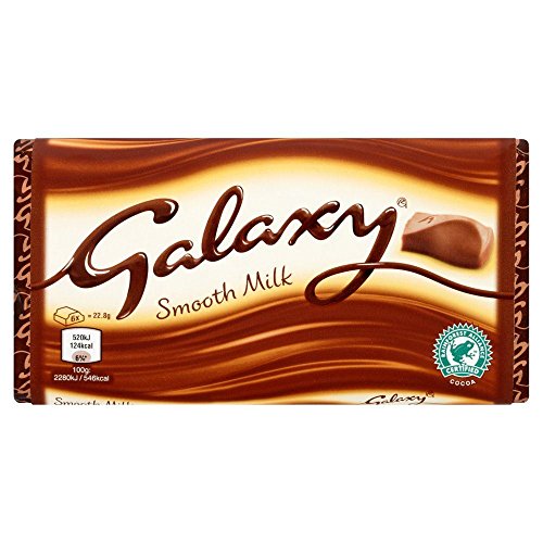 Galaxy Vollmilchschokoladen Tafel - 114g - 4 -er Pack