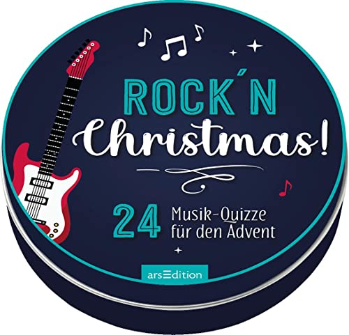 Adventskalender in der Dose. Rock 'n' Christmas!: 24 Musik-Quizze für den Advent | 24 unterhaltsame Fragen rund um Rock- und Popmusik