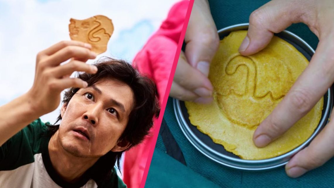 Squid Game Dalgona Keks selbst machen