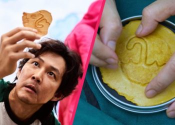 Squid Game Dalgona Keks selbst machen