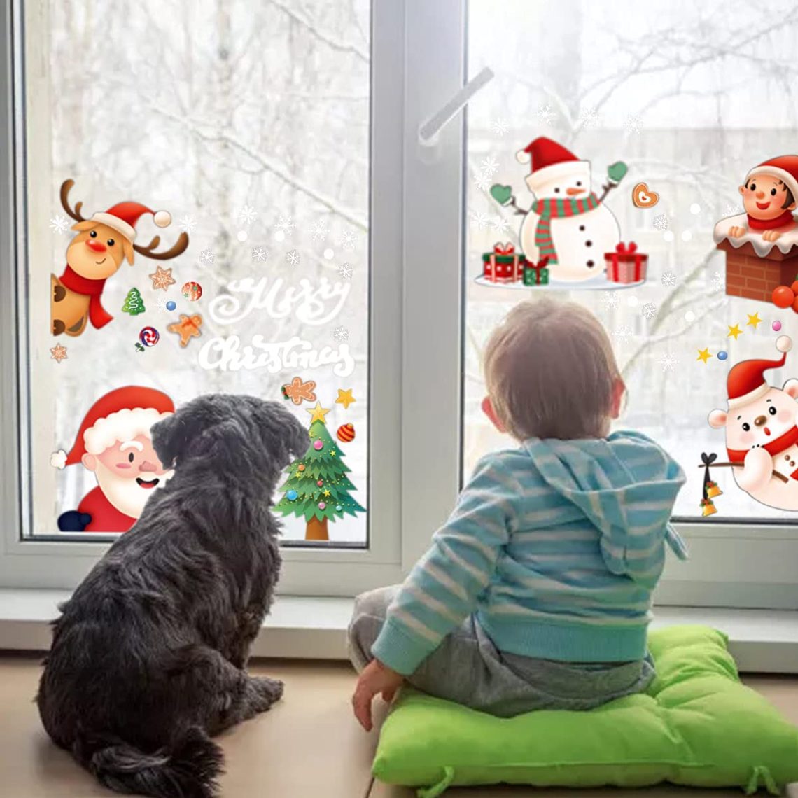 Weihnachtsdeko an Fenster kaufen