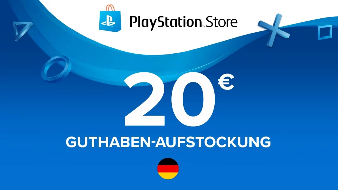 Playstation 4 20 Euro Karte