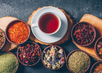 Herbstliche Heilkräuter und Tees