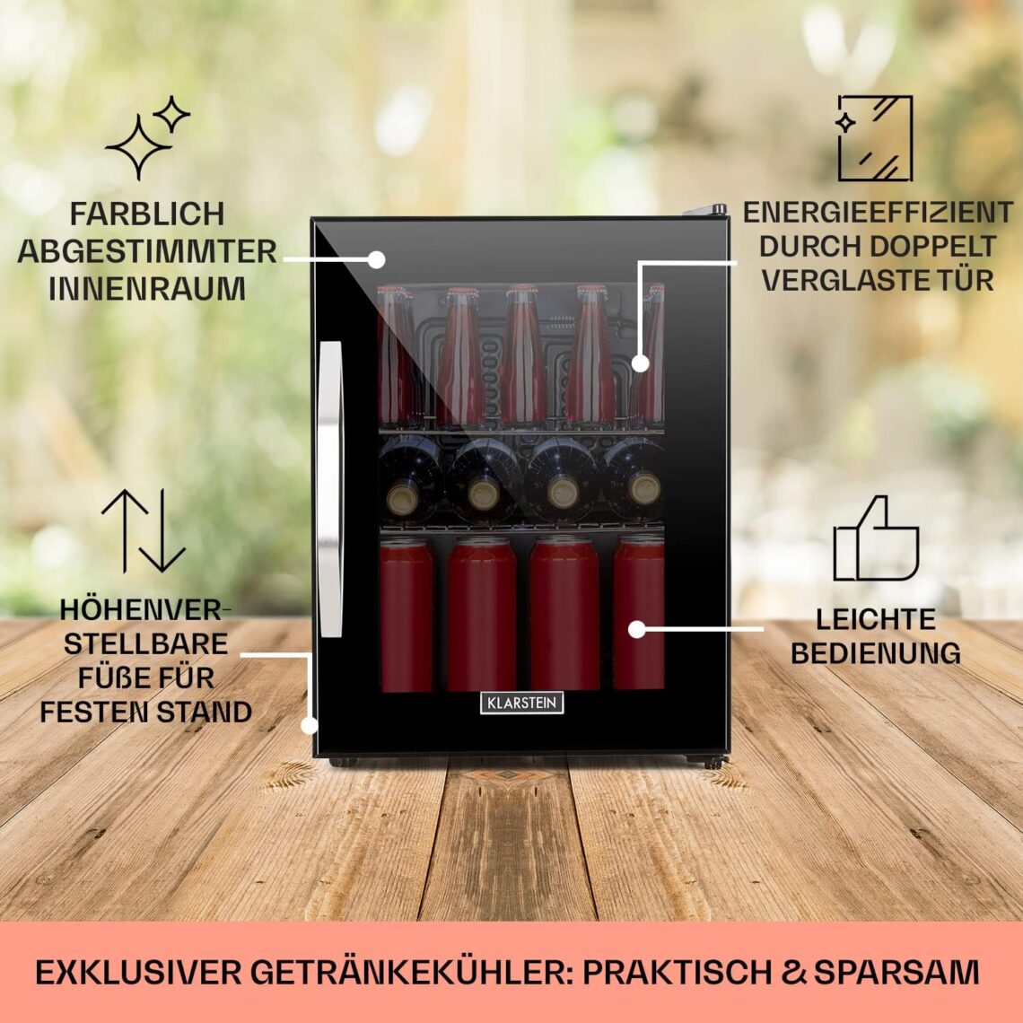 Stromsparender Mini-Kühlschrank