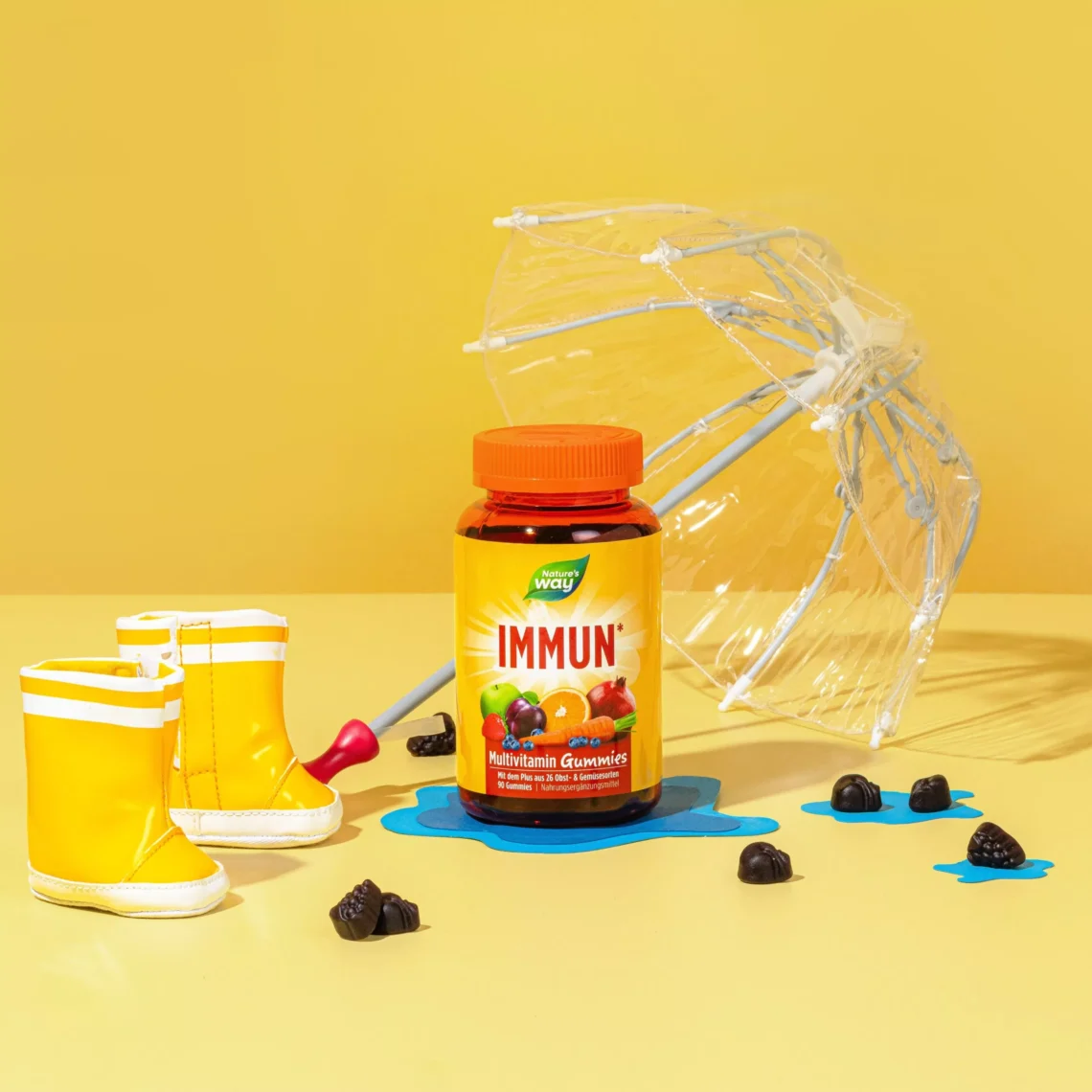 Vitamin Gummibärchen für den Herbst